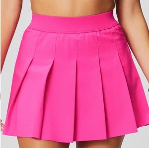 Fabletics neon pink skort